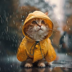 Armonías Relajantes: Silencio Del Trueno De Los Gatos - Gato Música Relajación