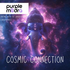 Cosmic Connection: Uniting with the Universal Consciousness - Purple Mudra