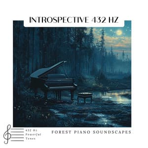 Introspective 432 Hz Forest Piano Soundscapes - 432 Hz Powerful Tones