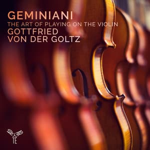 Geminiani: The Art of Playing on the Violin - Francesco Geminiani