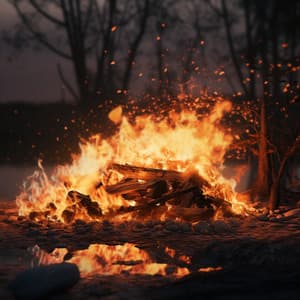 Meditation Music Fire Experience - Binaural Lazers