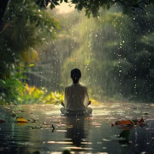 Serenidad De Meditación En La Lluvia: Ecos Serenos - Meditación Relajante