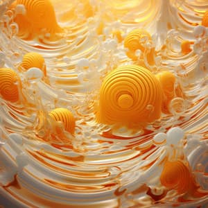 Meditative Waves: Music within Ocean Ripples - Sounds from Above