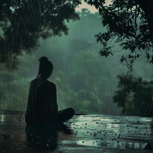 Meditación En La Lluvia: Ritmos Binaurales - Música de Meditación
