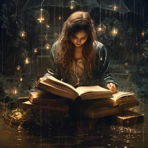 Música Para Sesiones De Estudio Lluviosas: Lloviznas Concentradas - Academia de Música con Sonidos de la Naturaleza