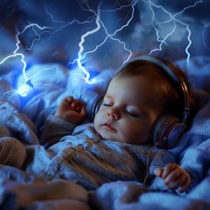 Thunder's Cradle: Baby Sleep Melodies - Baby Bedtime Lullaby