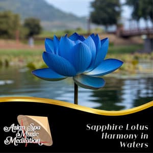 Sapphire Lotus Harmony in Waters - Asian Spa Music Meditation