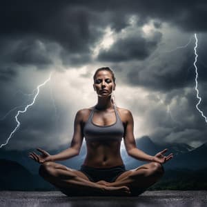 Armonía Serena Del Trueno: Sonidos De Relajación Pacífica - Naturaleza Ruido