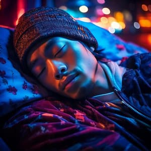 Nighttime Hip Hop Beats for Sleep Enhancement - Lofi Anime