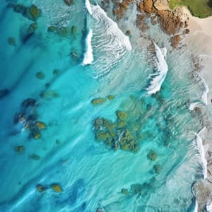 Ocean's Focus Ambiance: Calming Water Tones - Working from Home Music