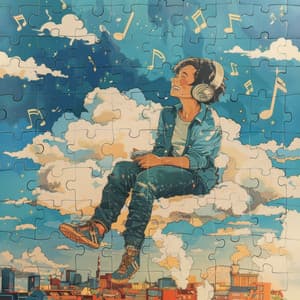 Leuchtendes Rätselleben: Die Illusion der Ruhe im Wirbel der Puzzles - Weißen Rauschens