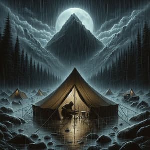 Relaxing Rain and Wind in the Tent - Infinity Equals