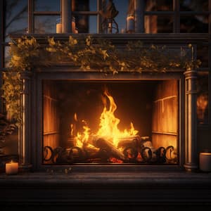 Fire's Soothing Crackles: Peaceful Flame Echoes - Natural Sound Makers