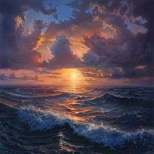 Relaxation Tide: Chill Ocean Serenity - Stone Desert