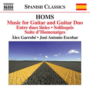 Homs: Music for Guitar & Guitar Duo - Joaquim Homs