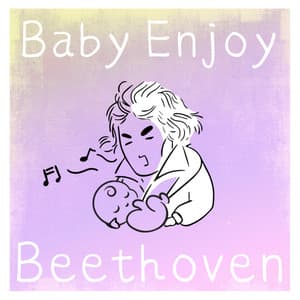 Baby enjoy Beethoven - Public Domain