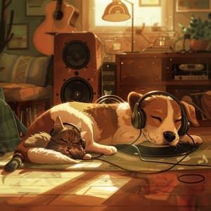 Pets Calm: Lofi Gentle Sounds - Quiet Night Lofi
