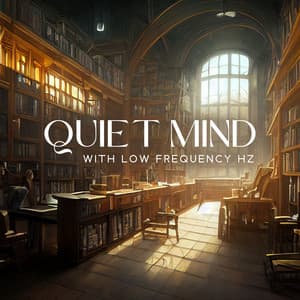 Quiet Mind with Low Frequency Hz: Supports Concentration, Reading Book at Library - Study Music Guys