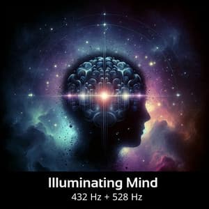 Illuminating Mind: 432 Hz + 528 Hz Frequencies for Transformation, Unlocking Serenity - Stress Relief Helper