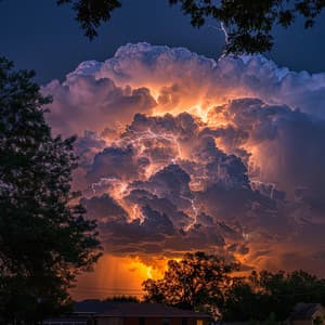 Sueño Profundo Ambiente De Trueno Binaural - Sueños de música para dormir