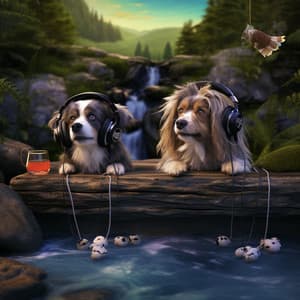 Binaural Water for Pets: Gentle Stream Harmonics - SIMP 88