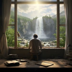 Ambiente De Cascada Para El Trabajo: Melodías Calmantes - Sonidos de la Naturaleza JBE