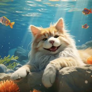 Chorus of Oceanic Cozy Cat Cadence: Music for Stress Relief - Lissening