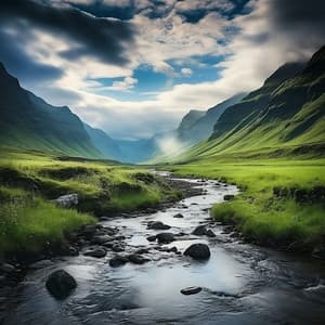 Meditación Del Arroyo: Cadencia Binaural Del Agua - Frecuencias