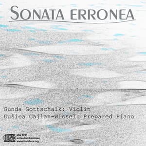 Sonata Erronea - Gunda Gottschalk