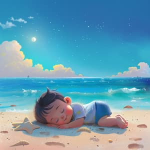 Calma Del Océano: Sonidos Para El Sueño Del Bebé - Canción de cuna inteligente para bebés