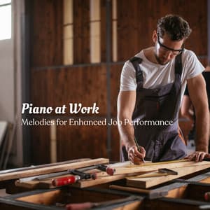 Piano at Work: Melodies for Enhanced Job Performance - Piano and Rain