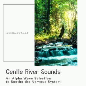 Gentle River Sounds - An Alpha Wave Selection to Soothe the Nervous System - RelaxHealingSound