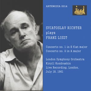 SVIATOSLAV RICHTER plays FRANZ LISZT - Franz Liszt