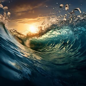 Serenidad Oceánica Somnolienta: Melodías Melódicas De Las Mareas Naturales - Grabaciones de naturaleza 4D