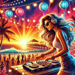 Deep EDM Chillout: Ambiente Veraniego Todo el Año, Fiesta Relajante y Nocturna, Ritmos Electrónicos para Relajarse - Academia de Música Chillout