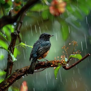 Binaural Relaxation in Nature with Birds and Rain - Chopade