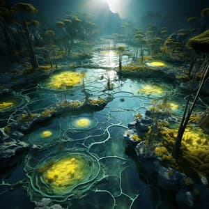 Aqua Crescendo: Melodic Water Paths - Upbeat Morning Music