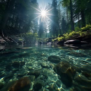 Relajación Junto Al Agua: Sinfonía De Relajación Del Río - Calma ASMR White Soughs