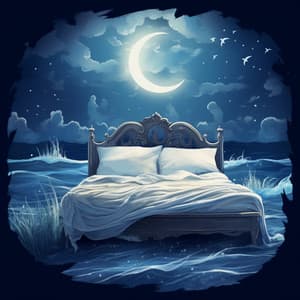 Sleepy Ocean: Gentle Night Melodies - Background Music Experience