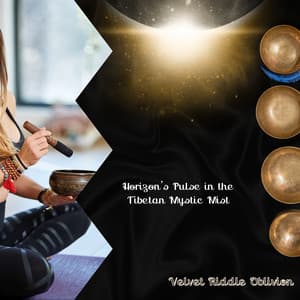 Horizon’s Pulse in the Tibetan Mystic Mist - Velvet Riddle Oblivion