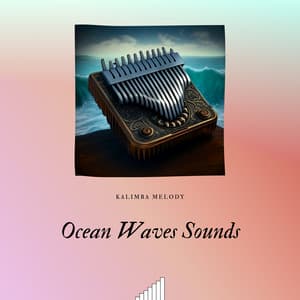 Ocean Waves Sounds, Soothing Kalimba Music - Kalimba Melody