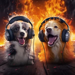 Canine Glow: Fire Dogs Serenade - The Noise Project