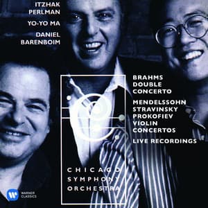 Brahms: Double Concerto - Mendelssohn, Stravinsky & Prokofiev: Violin Concertos - Itzhak Perlman