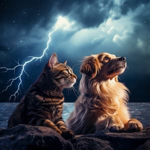 Thunder Harmony: Pet Serenity Melodies - Fluffy