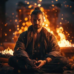 Armonía De La Fogata: Música Para Llamas Meditativas - Melodía de la tierra