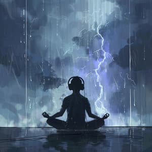 Thunder's Zen: Meditation Music Experience - Meditation Songs Guru