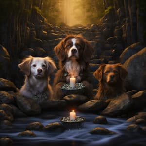 Rhythmic Flames: Melodies for Four-Legged Friends - Auge Espiritual