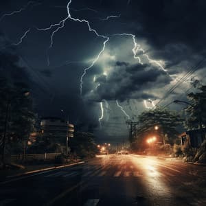 Binaural Thunder for Cat's Calm - Soft Music