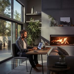 Trabajo Con Piano: Armonía De Día Productivo - Cisne rosa