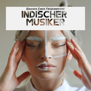 Rauchen Einer Friedenspfeife - Indischer Musiker - Shamanic New Age Maker